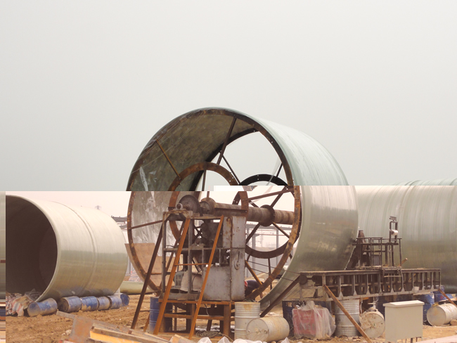 現場玻璃鋼設備制作